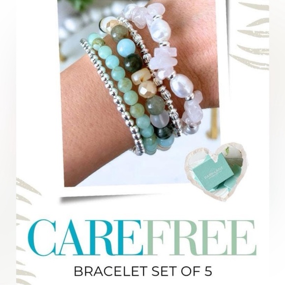 Park Lane Jewelry - Park Lane Carefree Bracelet Set - Green, Blue, Silver